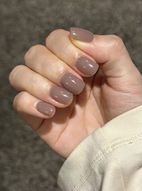 Let Her. Nail It. UV Gel Strips [Color #Nude Grey]