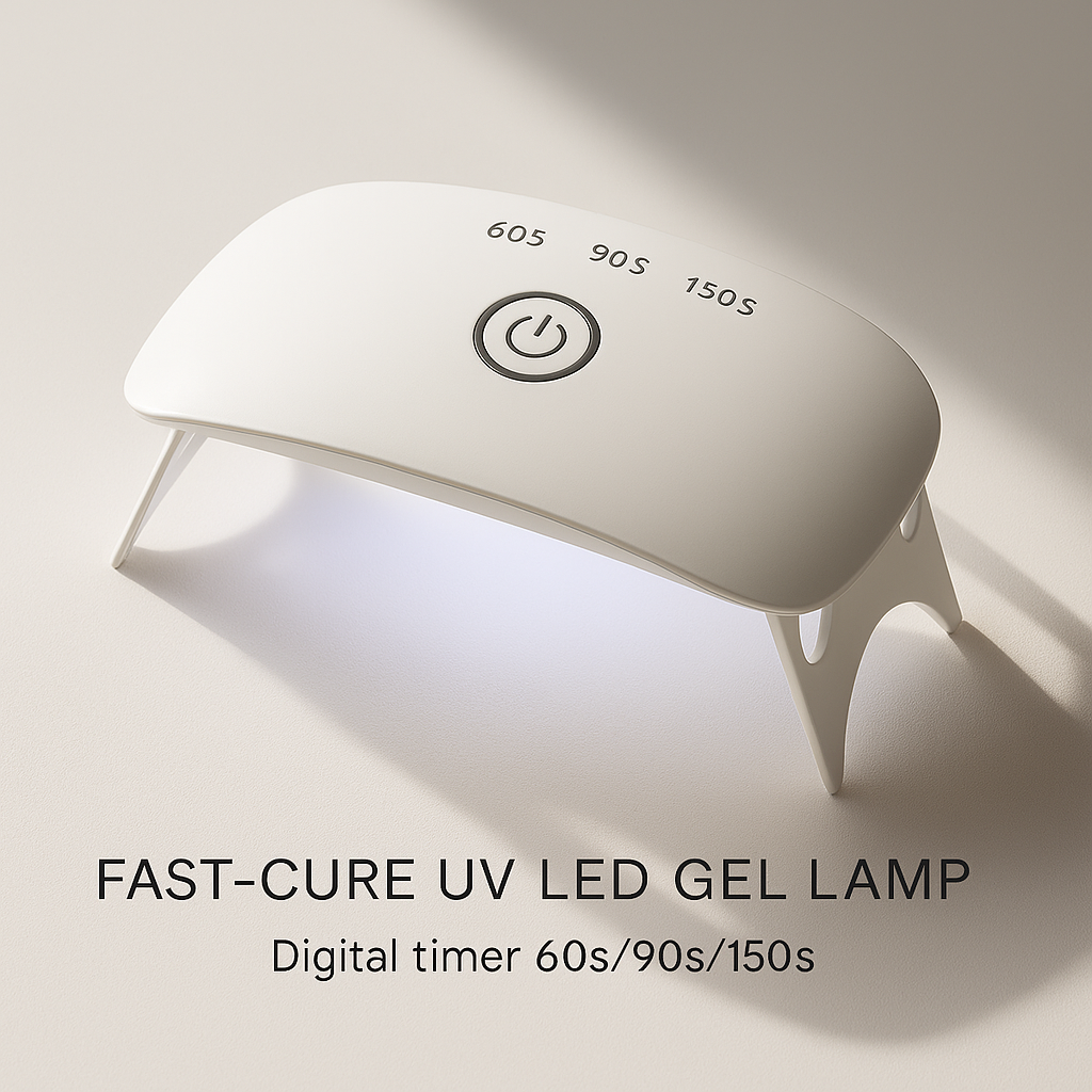 Fast-Cure Digital Timer UV LED Gel Lamp