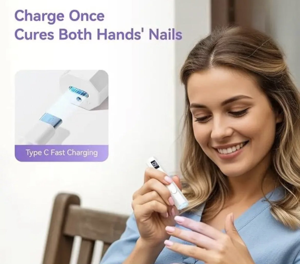 Portable Nail UV/LED Mini Lamp With Digital Timer