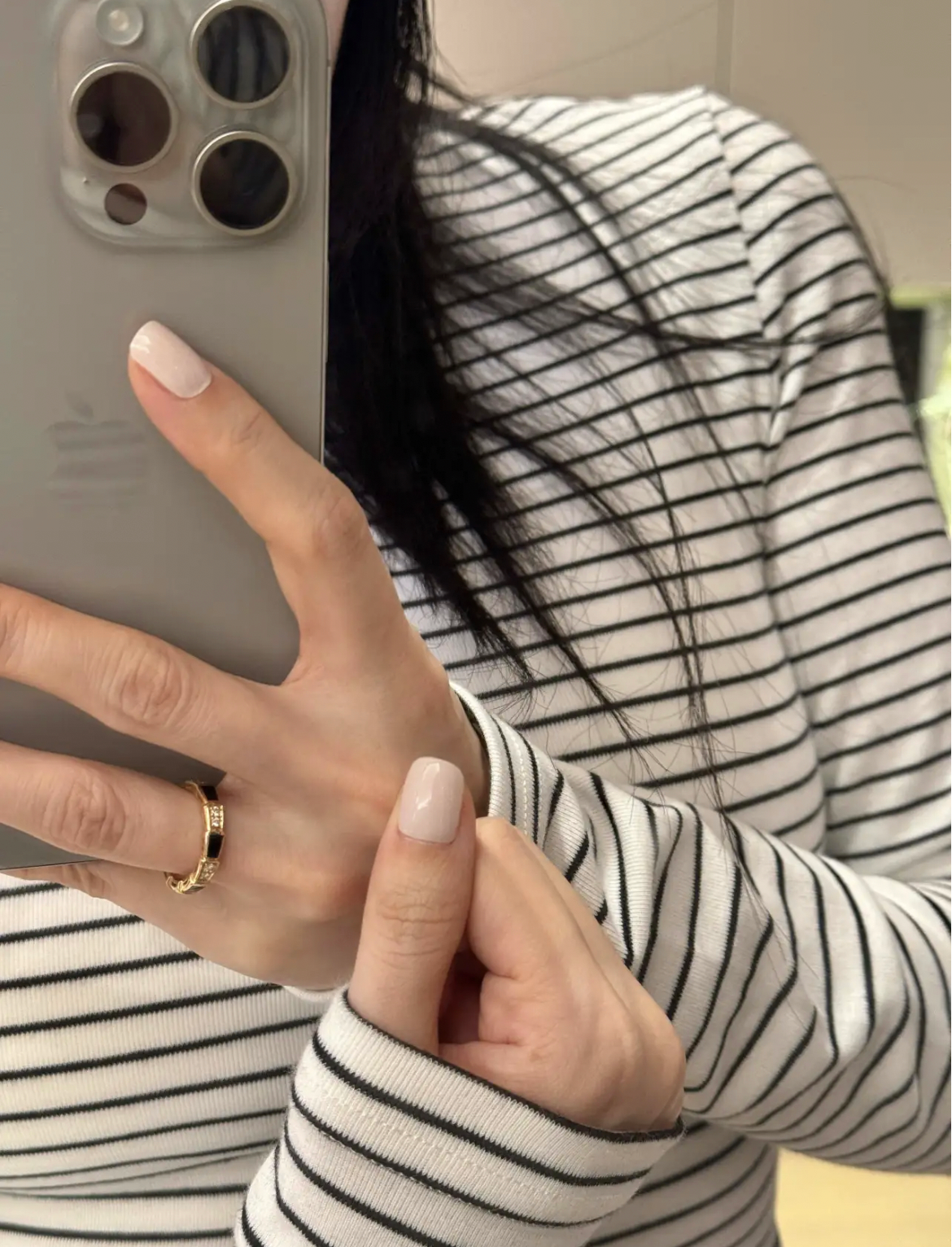 Let Her. Nail It. UV Gel Strips [Color #Nude White]