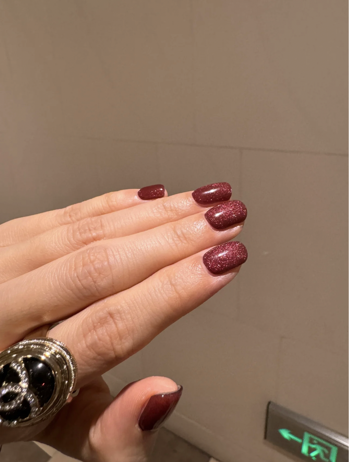 Let Her. Nail It. UV Gel Strips [Color #Cat-eyed Red Cinnamon]