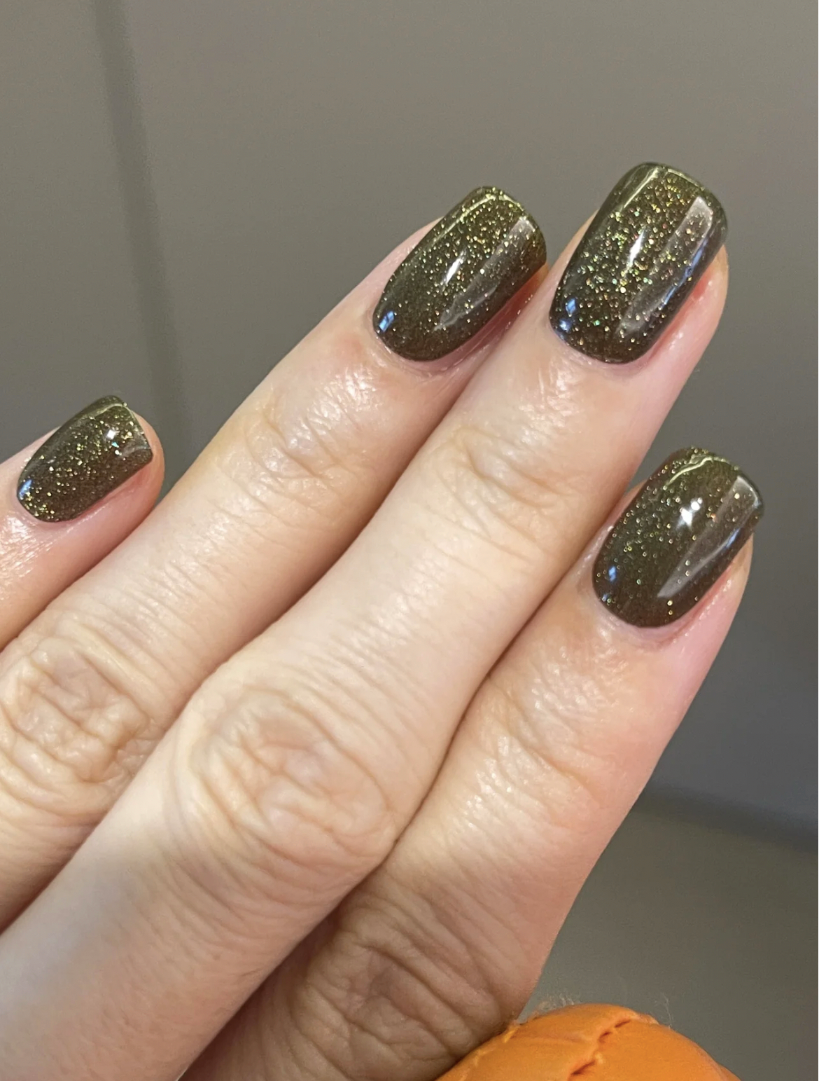 Let Her. Nail It. UV Gel Strips [Color #Cat-eyed Olive]