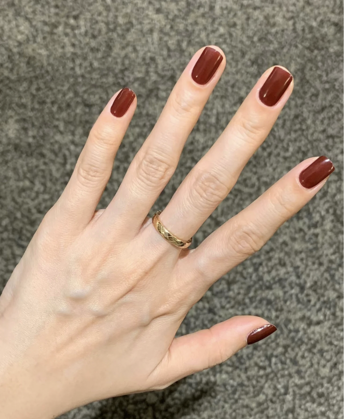 Let Her. Nail It. UV Gel Strips [Color #Red Wine]